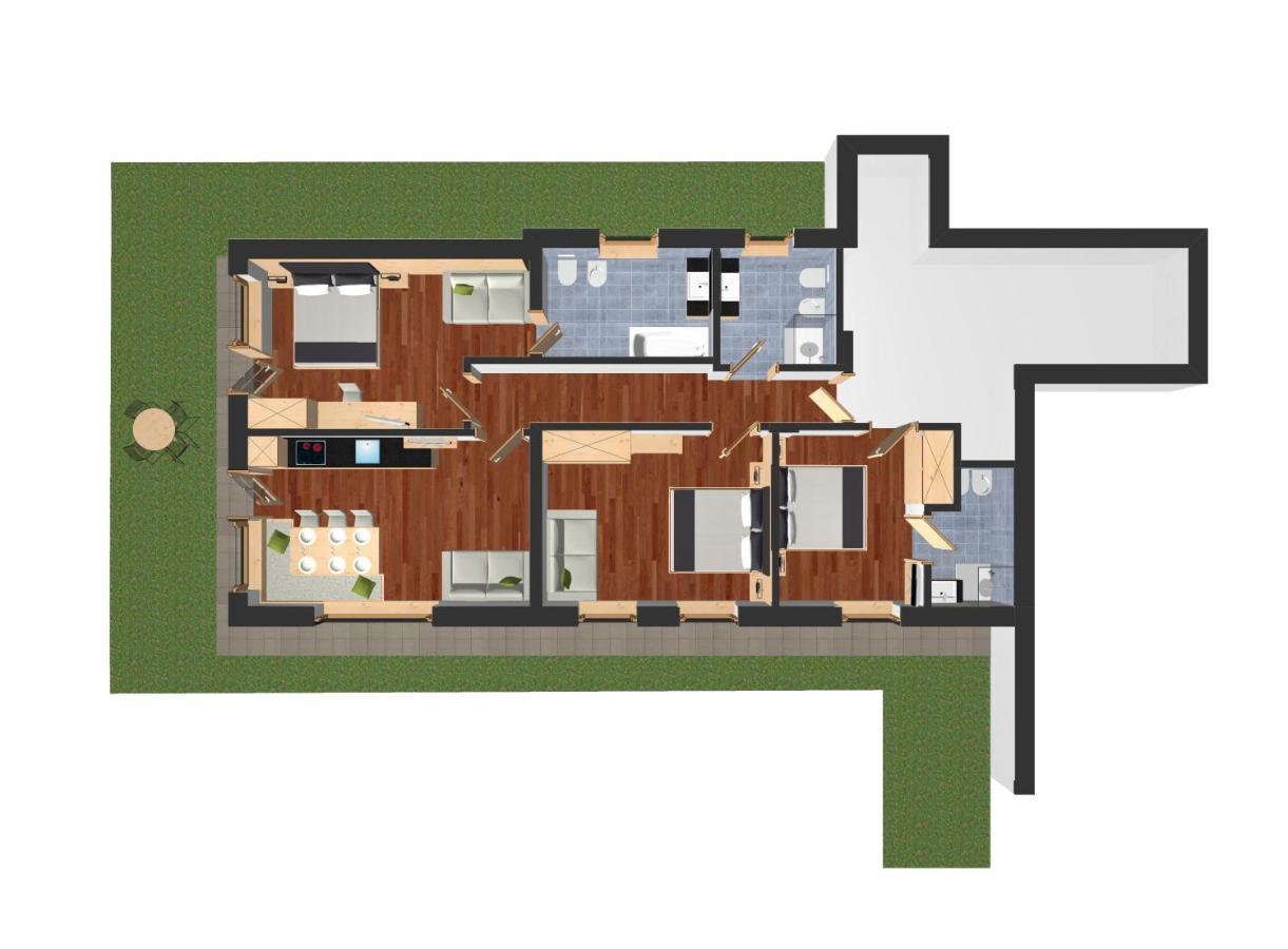 Residence Ravisa Dolomites Σέλβα ντι Βαλ Γκαρντένα Εξωτερικό φωτογραφία